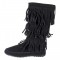 Cherokee-03 - Womens Knee High Boots in Black SPECIAL - Size 6.5