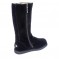 Urban Buckle Kid - Fur Interior Black Velvet Boots SPECIAL - Kids Size 10