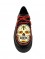Krypt Muerte Platform Creepers with Skull - Black Vegan Leather