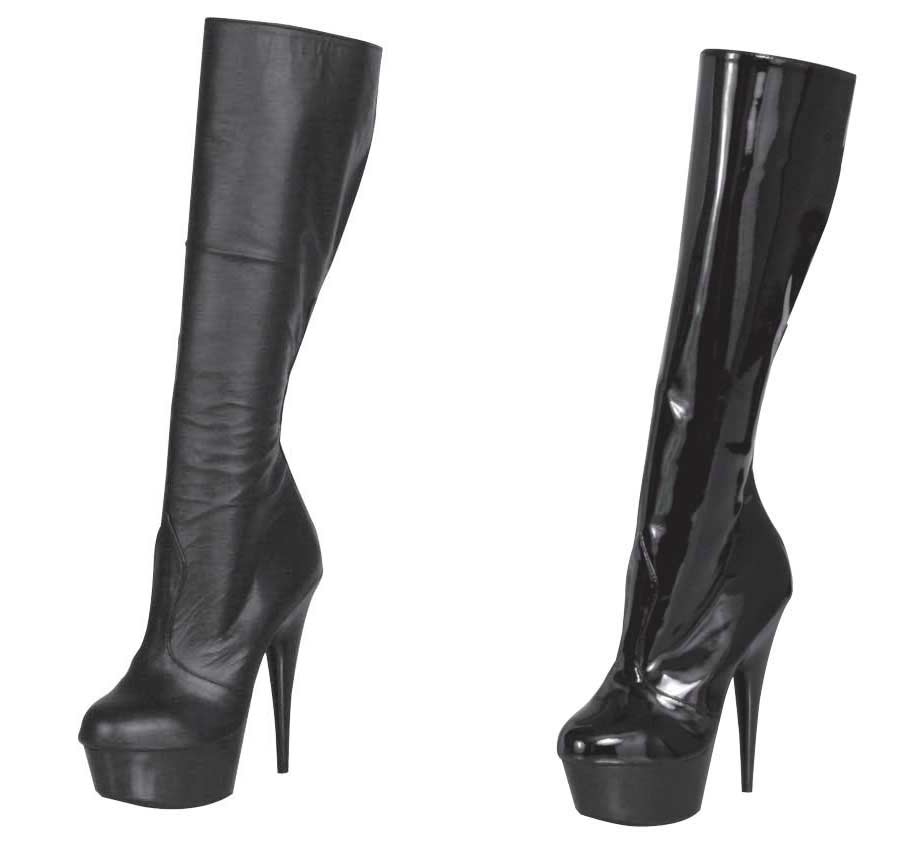 Tony Shoes K-2 (K2) - Black Patent in Sexy Boots - $