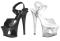 Tony Shoes 701-H Black SPECIAL - Size 5