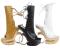 Tony Shoes Judy Calf Boots - Black Leather