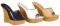 Tony Shoes W-544-5 White Leather on Cork SPECIAL - Size 7