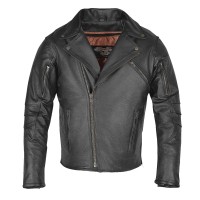 HMM517L Goatskin Lightweight MCJ with Dual Gun Pockets & Zip out Liner