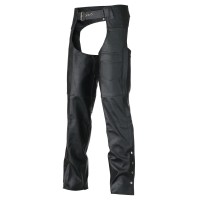 VL801S Classic Biker Leather Chaps
