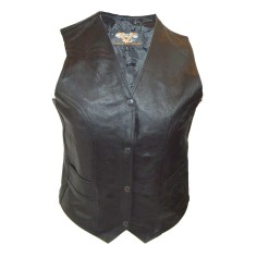 VL1050 Ladies Plain Side Vest with Gun Pockets
