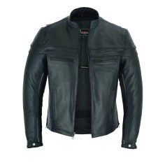 VL531 Mens Racer Jacket with Zippered Vents