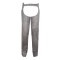 HM814DG High Mileage Distressed Grey Leather Chap