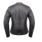 HML638DG Ladies Lightweight Distressed Gray Goat Skin Leather Jacket