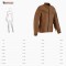 HML703T High Mileage Ladies Brown Fringe and Rivet Leather Jacket