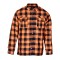 USA’s Riding Shirts with Waterproof Zippers & Optional C.E. Armor - Orange Black