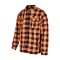 USA’s Riding Shirts with Waterproof Zippers & Optional C.E. Armor - Orange Black