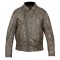 HMM517DB Mens Premium Leather Beltless Mcj W/dual Gun Pockets & Z/o Liner With Adjustable Collars For Different Styles