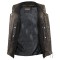 HMM915DB Vance Leather High Mileage Mens Distressed Brown 10 Pocket Vest