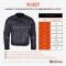 VL1627RB Advanced 3-Season Mesh/Textile CE Armor Motorcycle Jacket
