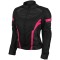 VL1674P Womens Advanced 3-Season CE Armor Pink Mesh Motorcycle Jacket