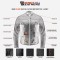 VL531 Mens Racer Jacket with Zippered Vents