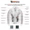 VL551B Mens Sven Bomber Black Waxed Premium Cowhide Motorcycle Leather Jacket with Removeable Hood