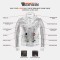VL551CBr Mens Vincent Brown Waxed Premium Cowhide Motorcycle Leather Jacket With Removeable Hoodie