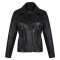 VL615 Vance Leather Ladies Premium Cowhide Braid and Stud Motorcycle Leather Jacket