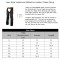 VL803S Unisex Black Reflective and Vented Premium Cowhide Leather Biker Motorcycle Riding Chaps
