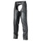 VL804 Pant Style Zipper Pocket Naked Cowhide Leather Chaps
