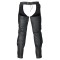 VL804S Zip-Out Insulated Pant Style Zipper Pocket Leather Chaps