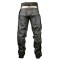 VL805S Zip-Out Insulated and Lined Plain Biker Leather Chaps
