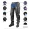 VL806S Zip-Out Insulated Pant Style Motorcycle Leather Chaps