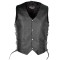 VL902 Vance Leather Mens Top Grain Lace-Side Vest
