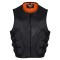 VL904 Vance Leather Mens Premium Leather Commando Tactical Style Vest