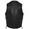 VL915S Vance Leather Mens Ten Pocket Vest of Basic Leather