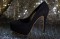 Bianca - Black Suede