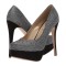Trixie - Dark Silver with Black
