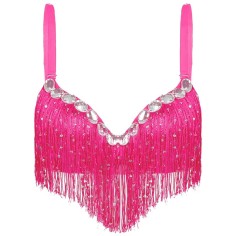 Ward Lingerie Sequin Tassel Rhinestone Push Up Belly Dance Top Bra - Royal  Blue in Lingerie, Bras, Panties, Teddies, Thongs, Lifts and Body Shapers -  $23.49