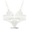 Sequin Tassel Rhinestone Push Up Belly Dance Top Bra - White