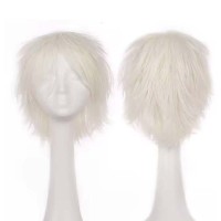 Short Cosplay Costumes Party Wig - Blonde Synthetic