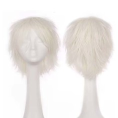 Short Cosplay Costumes Party Wig - Blonde Synthetic