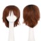 Short Cosplay Costumes Party Wig - Black to Auburn Synthetic