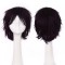 Short Cosplay Costumes Party Wig - Dark Purple Synthetic