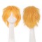 Short Cosplay Costumes Party Wig - Light Orange Synthetic
