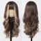  Natural Wavy Hair Synthetic Daily Party High Long Bob Wigs - Brown Synthetic