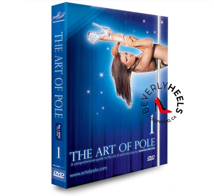 Jamilla Deville - The Art of Pole Vol. 1 - Designed to lead pole dancers all the way through from basic steps around the pole to some of the most advanced pole moves and transitions, The Art of Pole Collection is a definitive guide to pole dancing. Combining single move tuition with small combinations and then mini-routines, all aspects of this art form are catered for: walks, spins, climbs, inversions, mounts and dismounts; smooth transitioning, snappy combinations, and the touches that make pole moves into pole dance.

The series covers all levels from Beginner through to Advanced, all with comprehensive detailed instruction and demonstration. Also includes two levels of pole specific warm-ups and cool-downs for both on and off the pole, two levels of pole conditioning, a focus section on body rolls, plus exclusive live performances. in Pole Dancing DVDs