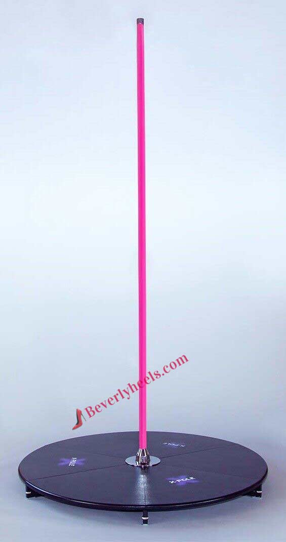 X-Pole X-Stage Lite - 45mm - Silicone - Pink or Black in Dance Poles -  $1,169.99
