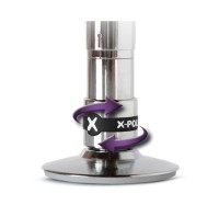 PCX Studio Base Only - X-Lock Adjuster Unit - for XPert Pro or Upgraded NX Pole - 40mm or 45mm, Chrome or Gold
