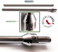 X-STAGE Spin Module for  NST03, NST04 stages - 2015 and newer - Chrome - 45mm