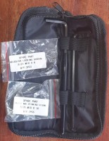 Xpole Xpert NX and PX Adjustment Tool Set for Dance Poles - 3 Hex Keys and spare screws