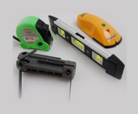 Tool Combo: Hex key set, Level, Tape Measure & Stud Finder