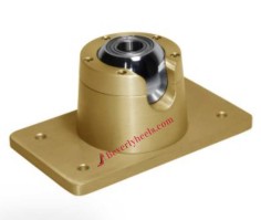 X-Pole X-Pert Permanent Ball Mount for 40mm, 45mm and 50mm X-Pert Poles for Flat or Vaulted or Slanted Ceilings - Gold