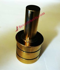 Xpole Top Adapter for X-Pert NX Flat-Mount Poles - Brass in 40mm or 45mm 